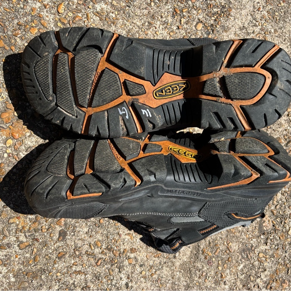 KEEN Utility Braddock Low Steel Toe Work Shoes Men’s 14 D Wide Black Work - Picture 4 of 8